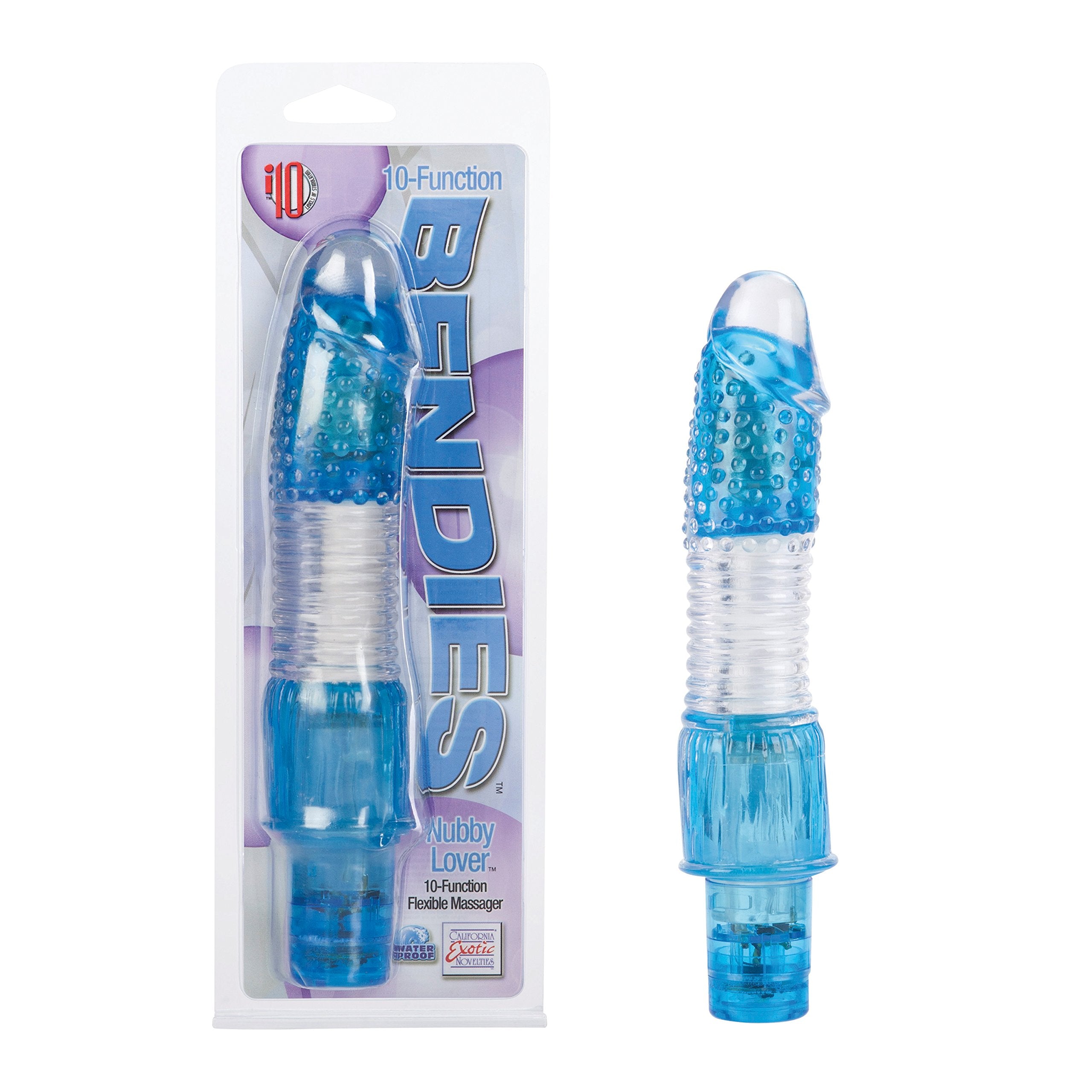 California Exotic Novelties Flexi Massager Nubby Lover - 10 Function