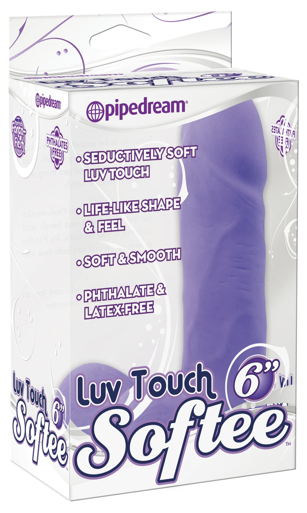 Pipedream Luv Touch Softees 6'' - Purple