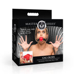 Master Series Extreme Silicone Gag Lock