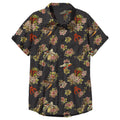 Star Wars Young Mens Fett Floral T-Shirt, Black, X-Large