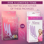 Calexotics Dr Laura Berman Intimate Basics Alena - 3 Piece Silicone Dilators Set With Ergonomic Finger Loop - Waterproof Fetish