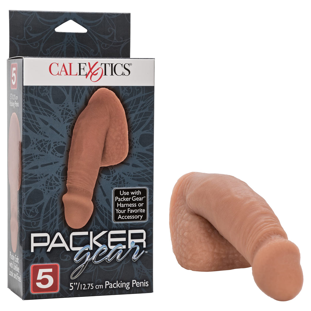 CalExotics Novelties Packer Gear Packing Penis 5 Inch/12.75 Cm, Brown