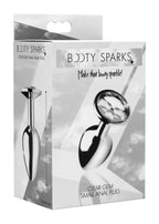 Clear Gem Anal Plug - Small