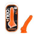Blush Sex Toys - Neo Elite Realistic Dildo 7.5 - Dual Density Purio Silicone Dildo - Suction Cup & Strap-On Cock for G-Spot P-Sp