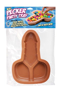 Pipedream Bachelorette Party Pecker Party Serving Tray 3 Pack, Brown