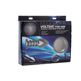 Zeus Electrosex Zeus Deluxe Series Voltaic For Him Stainless Steel Male E-Stim Kit