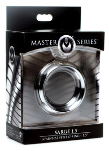 Master Series Steel Donut Cock Ring 1.75In