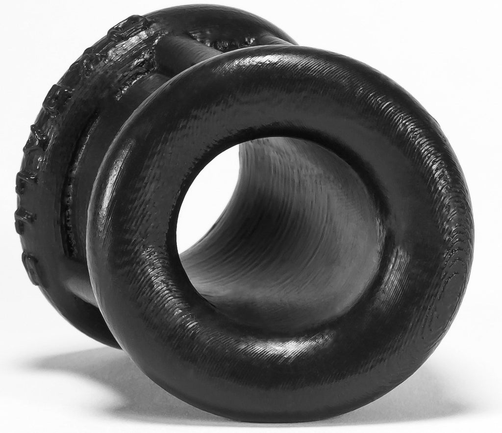Bent-1 Curved Ballstretcher Oxballs Silicone Smoosh Blk (Net)
