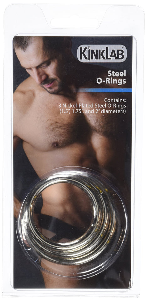 Kinklab Steel O-Rings, 3-Pack