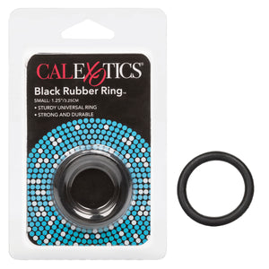 California Exotics Rubber Ring, Black, Small