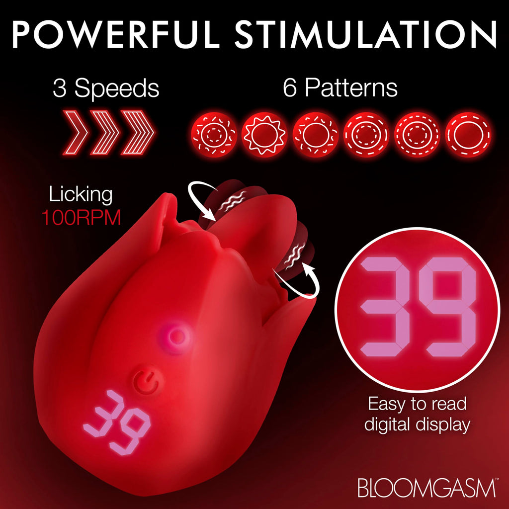 Bloomgasm Rose Kis Lick&Vib Digi Clit St