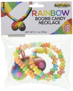 Rainbow Boobie Candy Necklace