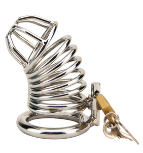 Impound Spiral Male Chastity Device