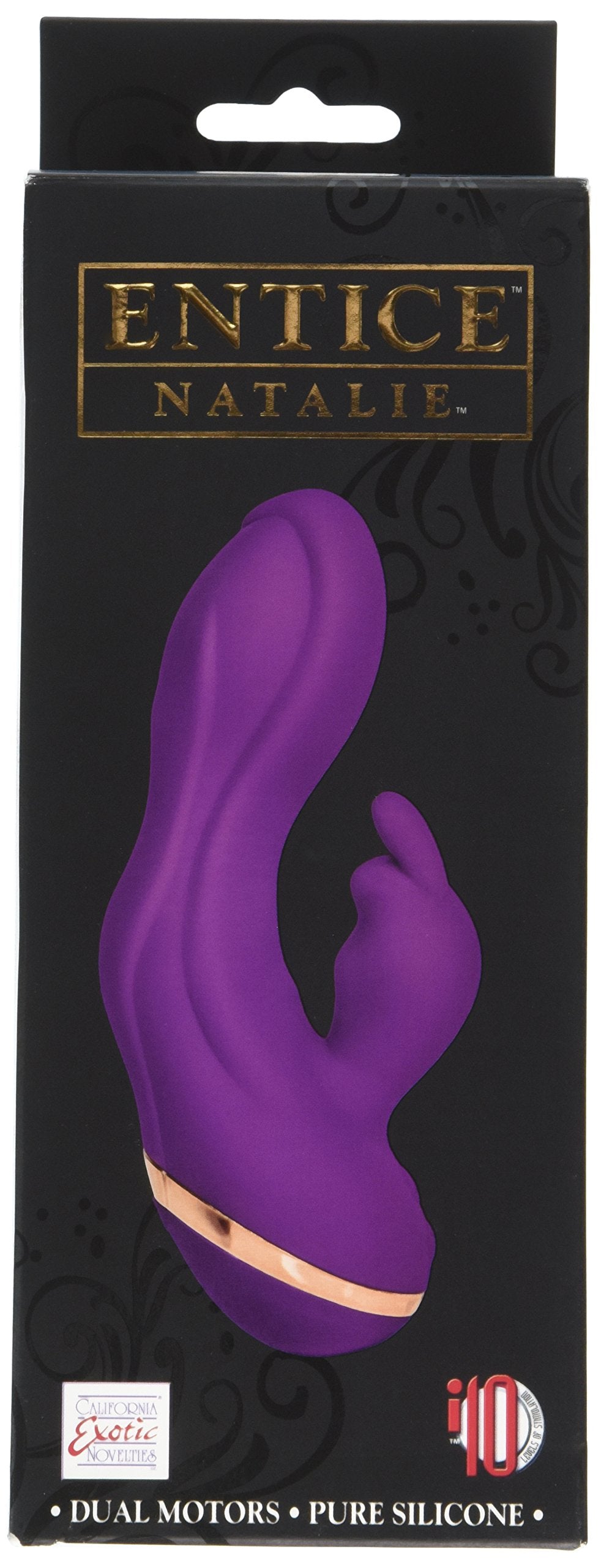 California Exotics Entice Vibe Natalie, Raspberry
