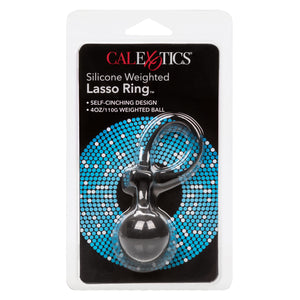 Calexotics Weighted Lasso Ring - Silicone Pleasure Weight Adult Sex Toy - Enhancement Cock Ring - Adult Prostate Stimulating Sex