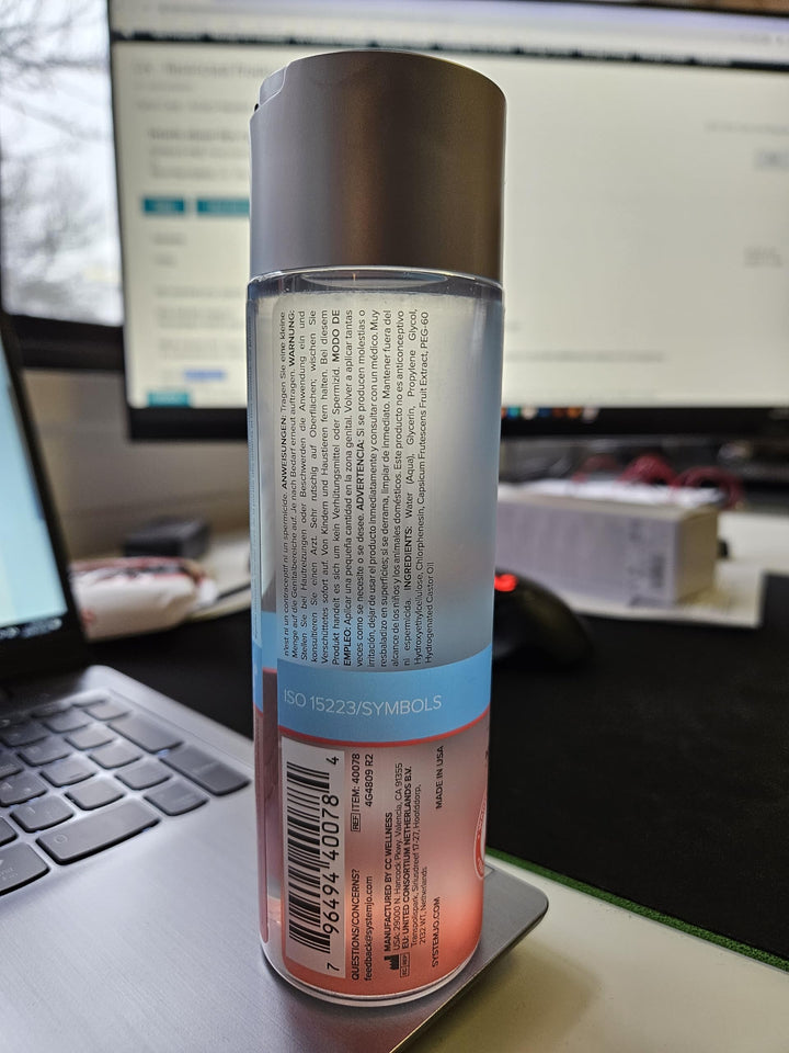 Jo 8.Oz Personal Lube H20 Warming