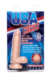 (D) Usa Cocks 6In Ameriskin Di Light