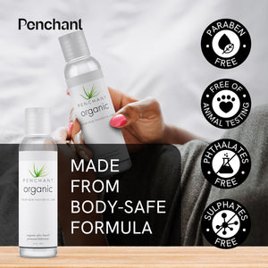 Penchant Organic Aloe Vera Lube - Personal Lubricafication for Women and Men, Water Resistant Sex Lube, Natural Moisturizing Lub