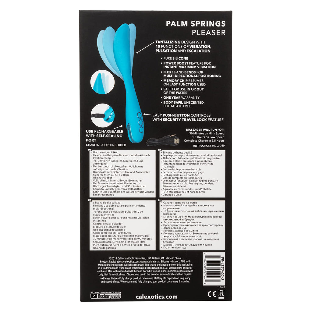 Calexotics California Dreaming Palm Springs Pleaser Vibrator