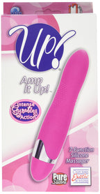 California Exotic Novelties Amp It Up 7-Function Silicone Massager, Pink