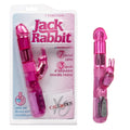 Calexotics 7-Function Jack Rabbit Vibrator With Rotating Shaft - Waterproof Vibe Sex Toys For Couples - Adult Hands Free G Spot 