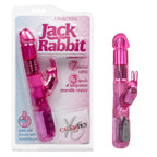 Calexotics 7-Function Jack Rabbit Vibrator With Rotating Shaft - Waterproof Vibe Sex Toys For Couples - Adult Hands Free G Spot 