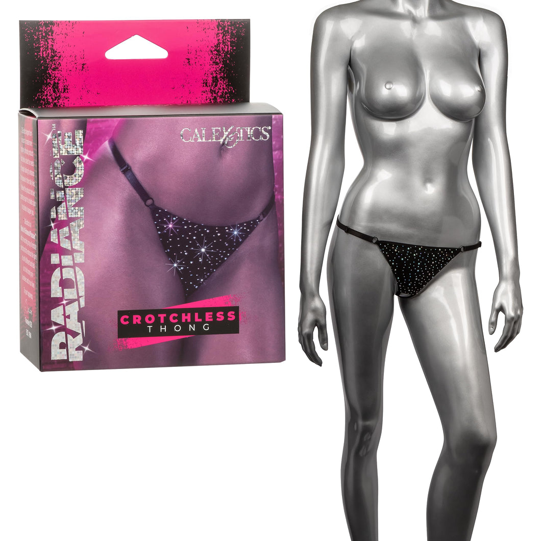 Radiance Plus Size Crotchless Thong