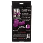Calexotics Me2 Rumble Probe - Rechargeable Waterproof Silicone Strap On Harness Vibrator - 10 Function Vibration Adult Sex Toy F