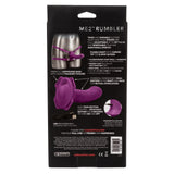 Calexotics Me2 Rumble Probe - Rechargeable Waterproof Silicone Strap On Harness Vibrator - 10 Function Vibration Adult Sex Toy F
