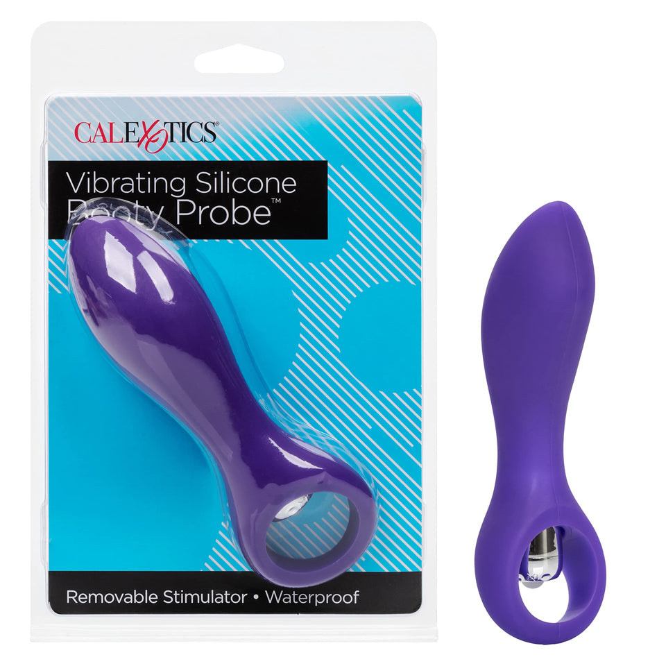 Vibrating Silicone Booty Probe
