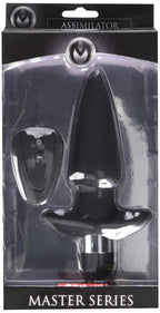 Master Series Assimilator Wirelss Vibrating Silicone Anal Plug