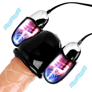 Trinity Vibes Penis Head Bullet Teaser Multi Speed Vibrator Sex Toy For Men And Couples