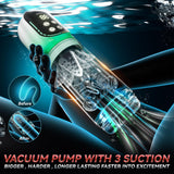Automatic Male Masturbator Penis Pump, Male Sex Toys for Men Sex Toy Adult Toys Pocket Pussy Stroker Masturbators with 3 Pump &