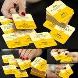 MEBAULT Truth or Dare Sex Card Game Intimacy Deck Sex Toy Adventurous Playing Cards Erotic Bedroom Game for Couple Lover