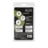 Calexotics Reversible Ring Set, Clear