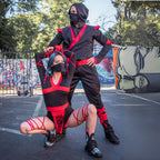 3Pc.Dragon Ninja Hooded Romper