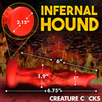 Creature Cocks Fire Hound Sili Dildo S
