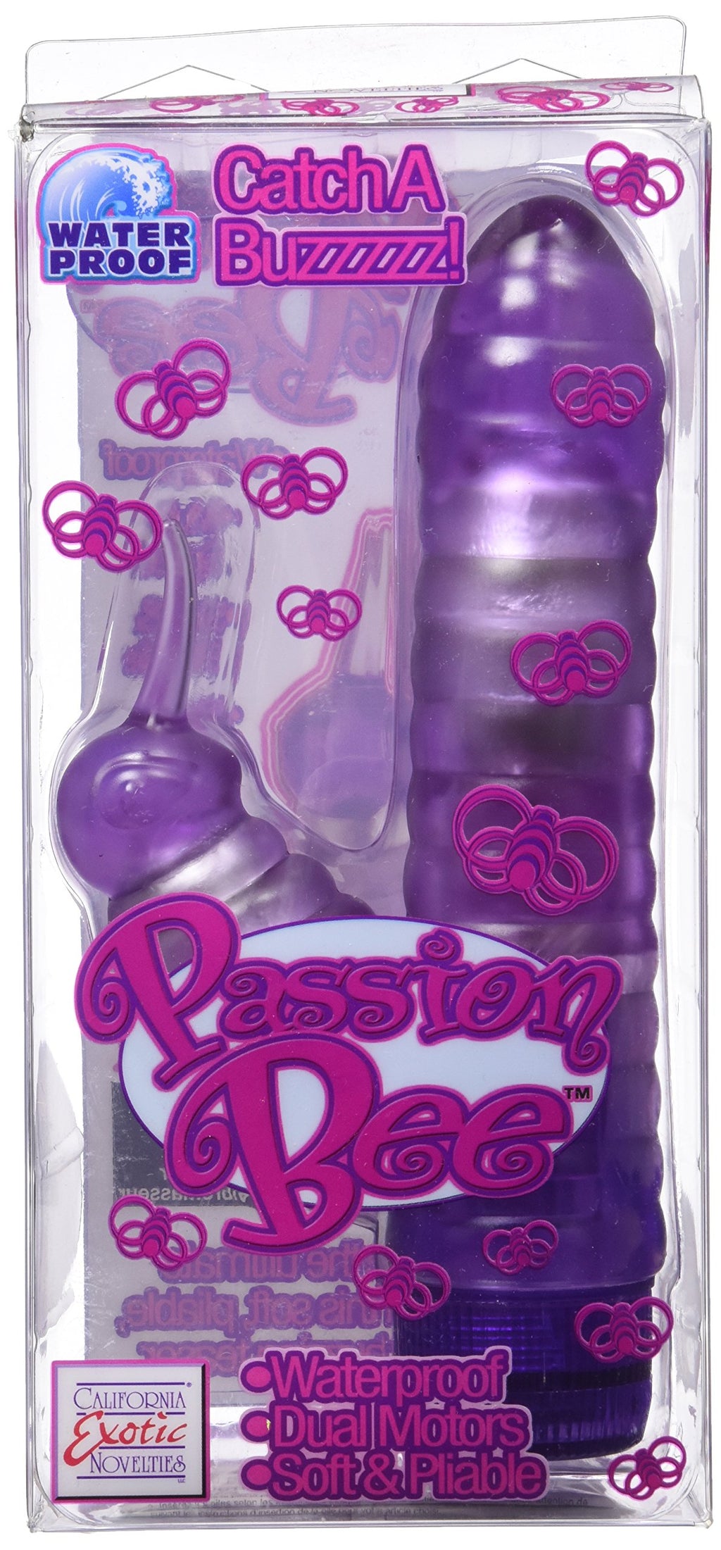 California Exotics Passion Bee Stimulator, Purple