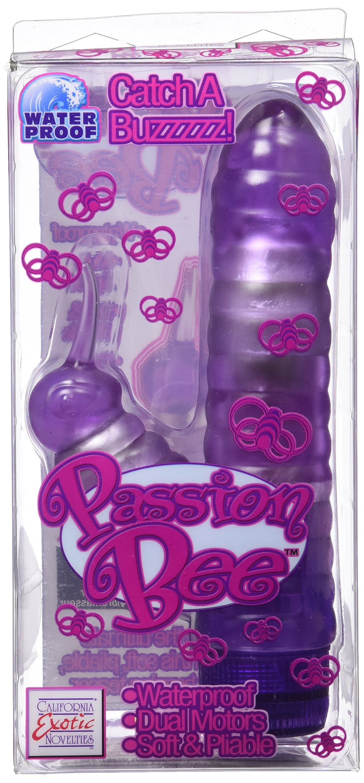 California Exotics Passion Bee Stimulator, Purple