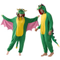Spooktacular Creations Halloween Dragon Unisex Pajama, Adult Animal Costume Halloween Costume Party