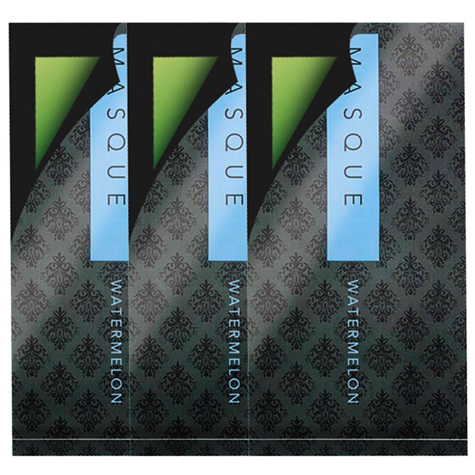 Masque Watermelon Sexual Flavors Singles Wallet - Total Of 3 Strips