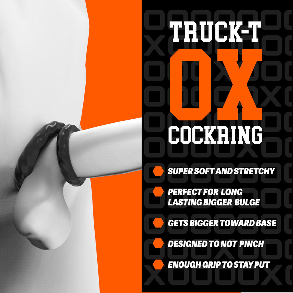 Oxballs Truckt, Cockring, Black