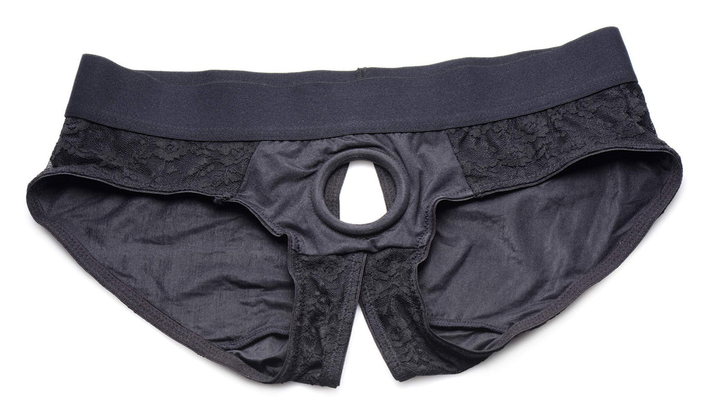 Strap U Lace Envy Pegging Set Blk