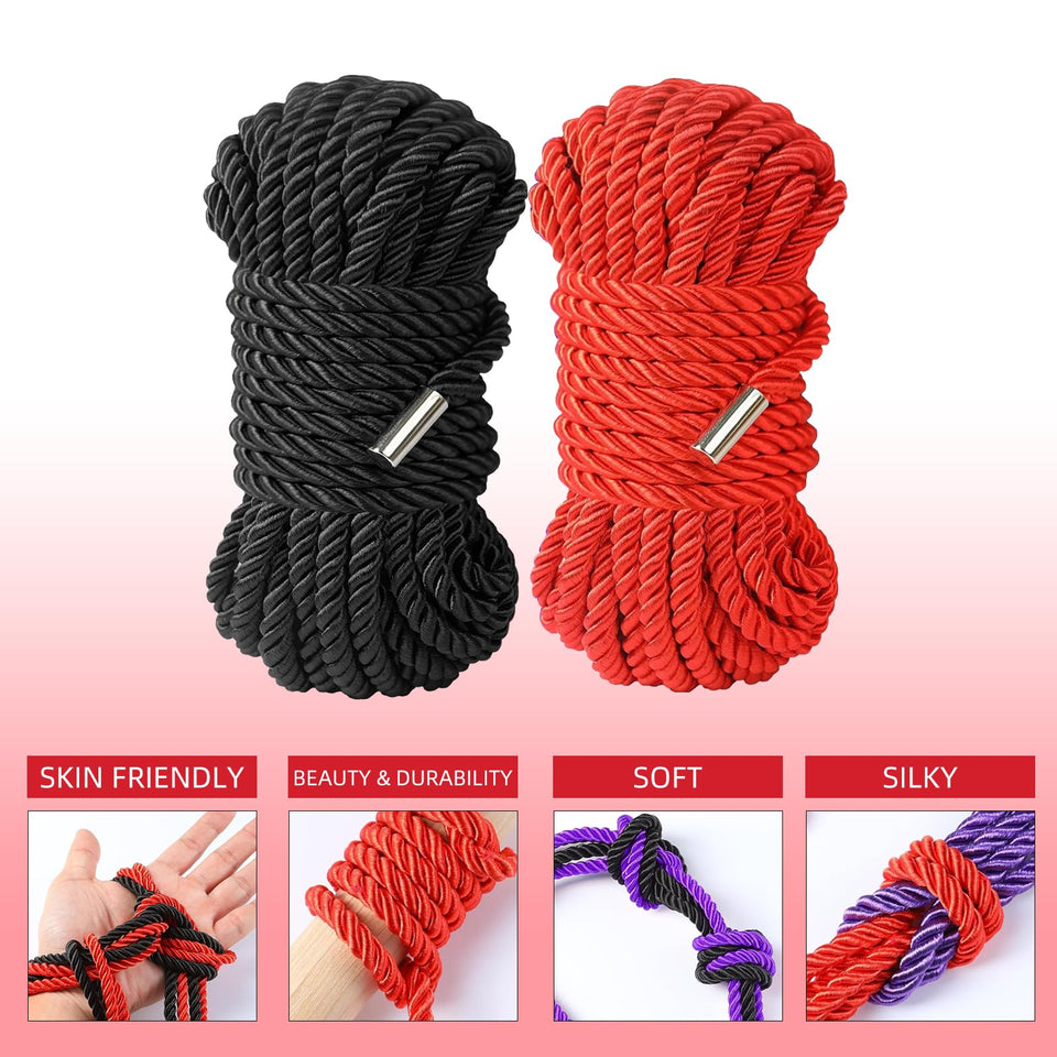 Sex Toys Bondage BDSM Kit, Thigh Sling Adjustable Sex Straps, Sex Bondage Legs Restraints, Bed Restraints Set with Thigh Restrai