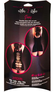 Beverly Hills Dress W/Hole And Piping Os