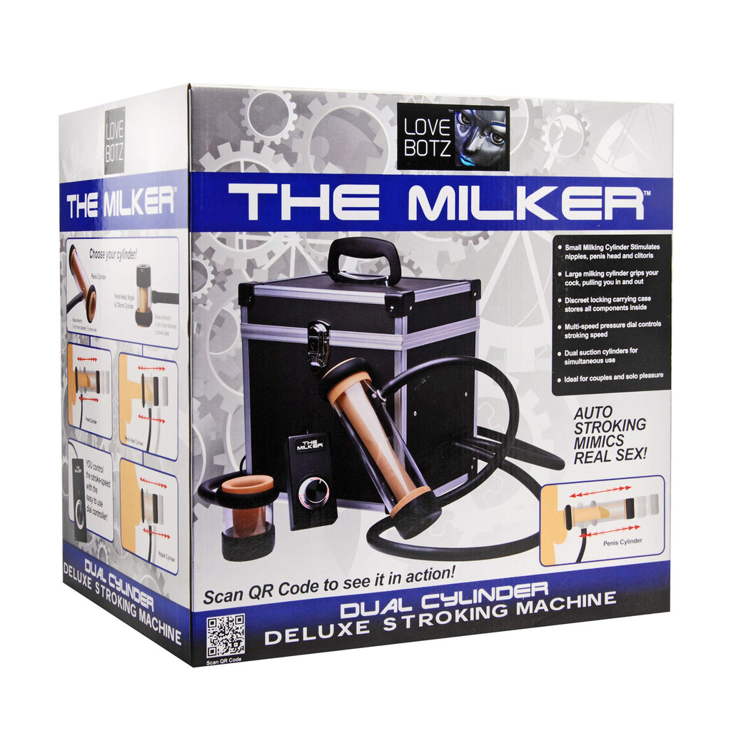 Lovebotz The Milker Automatic Deluxe Stroker Masturbation Machine For Men And Adult Couples, Auto Stroking And Milking Pleasure