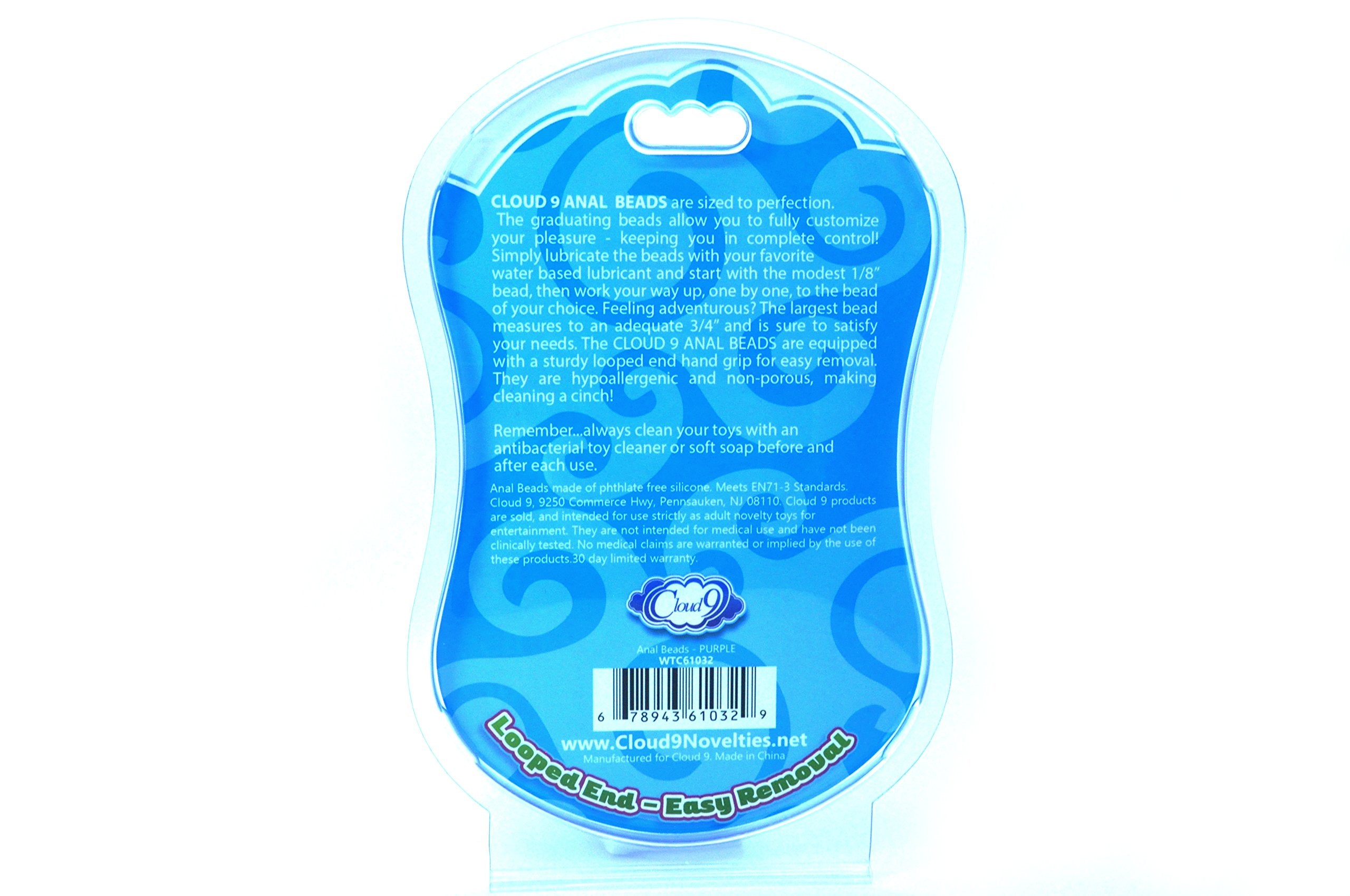 Cloud 9 Classic Anal Beads Purple