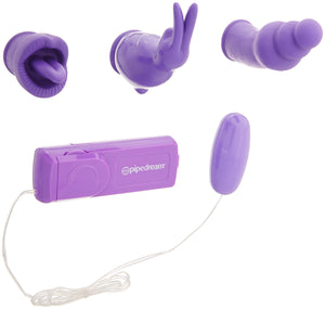 (D) Neon Triple Play Kit Purpl