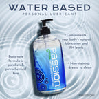 Passion 16 Oz Premium Water-Based Personal Lubricant For Men Women And Couples. Long Lasting Water Based Gel. Non Staining, Non Scented, Non Sticky. Easy Clean Up. Made In Usa