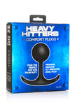 HEAVY HITTERS Premium Silicone Weighted Anal Plug for Men Women & Couples. Long Wear Comfort Butt Plug Sex Toy. Weighted Core wi